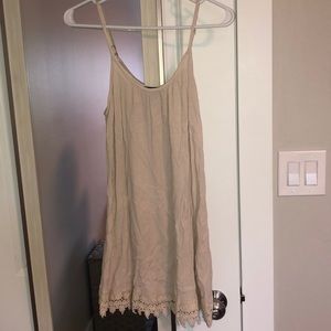 Cream dress